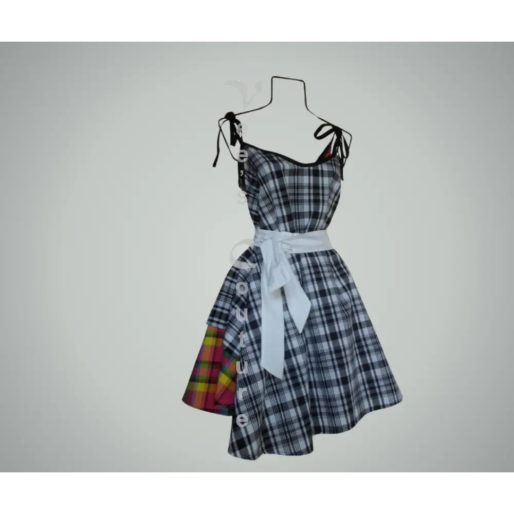 Creole Mélange Sun Dress - 2020 Black & White Dress